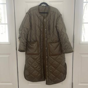 EUC Quilt coat